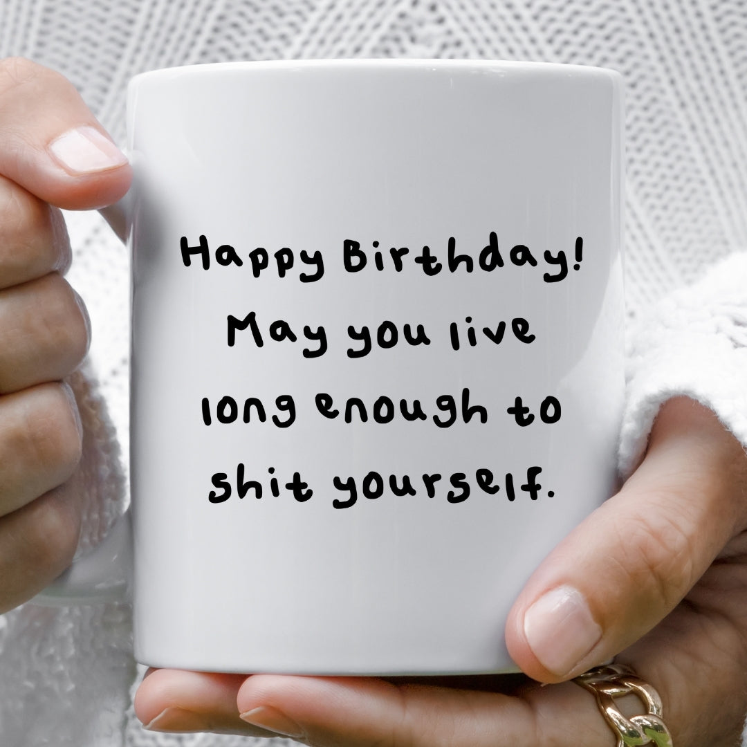 Shit yourself mug