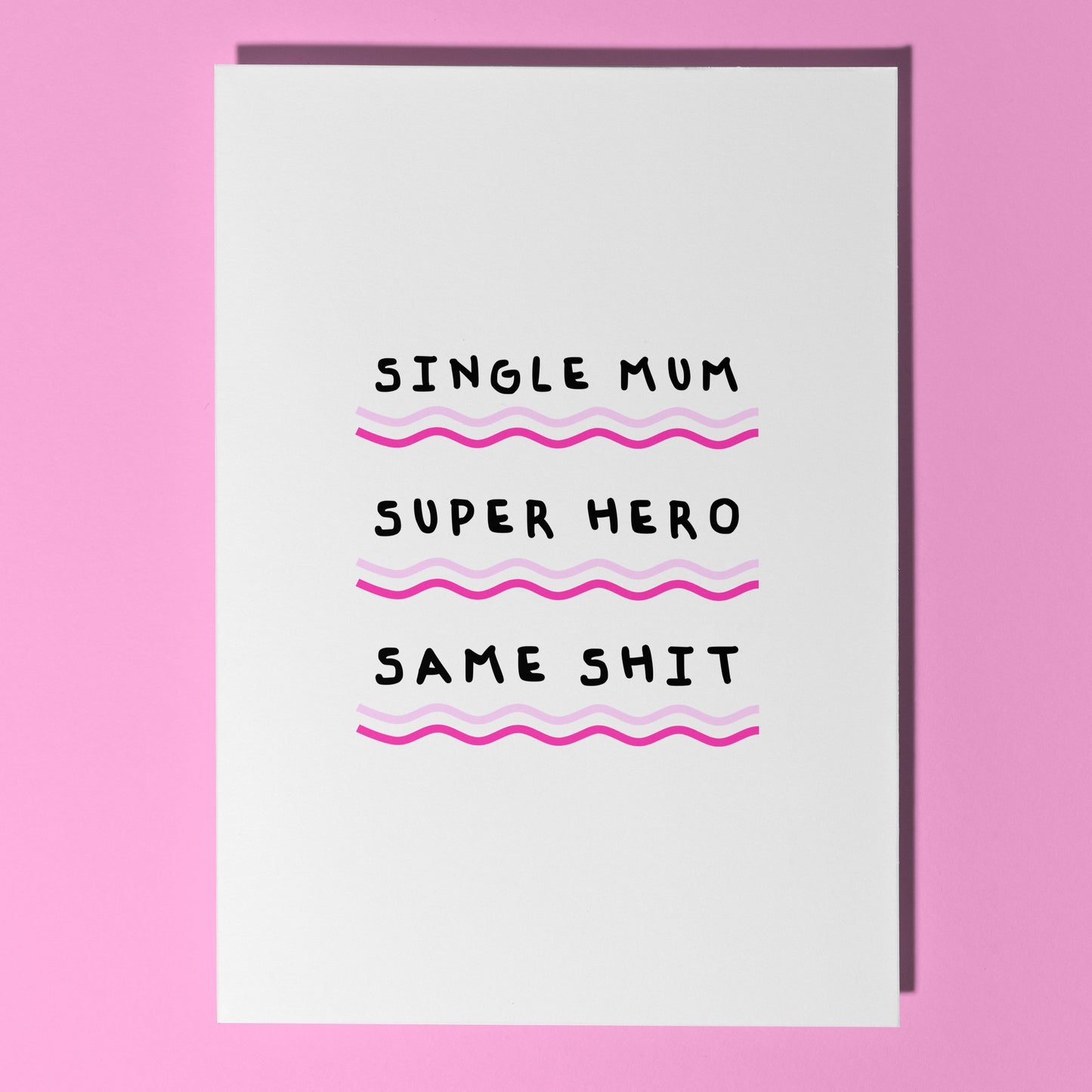 Single Mum card