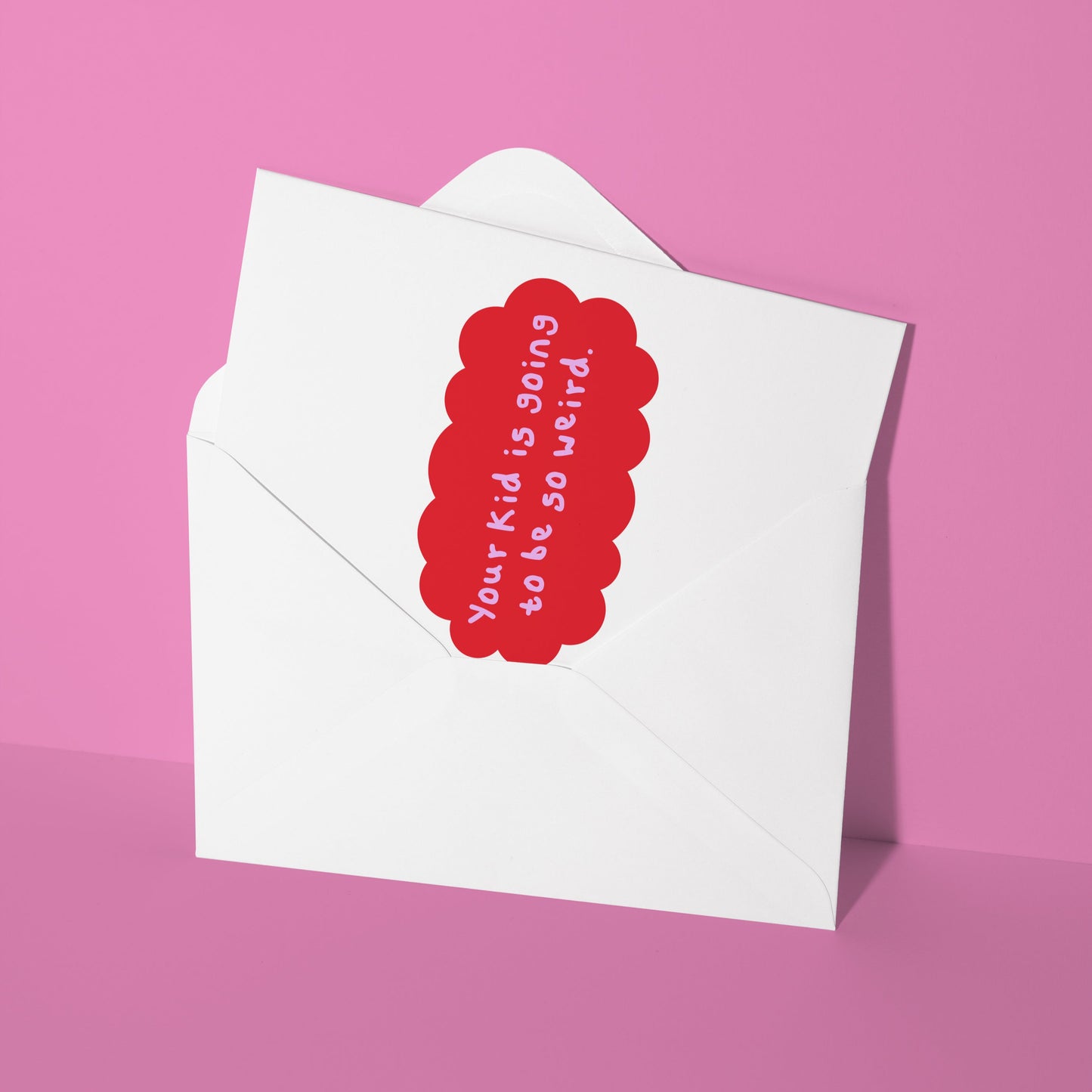 funny baby shower card