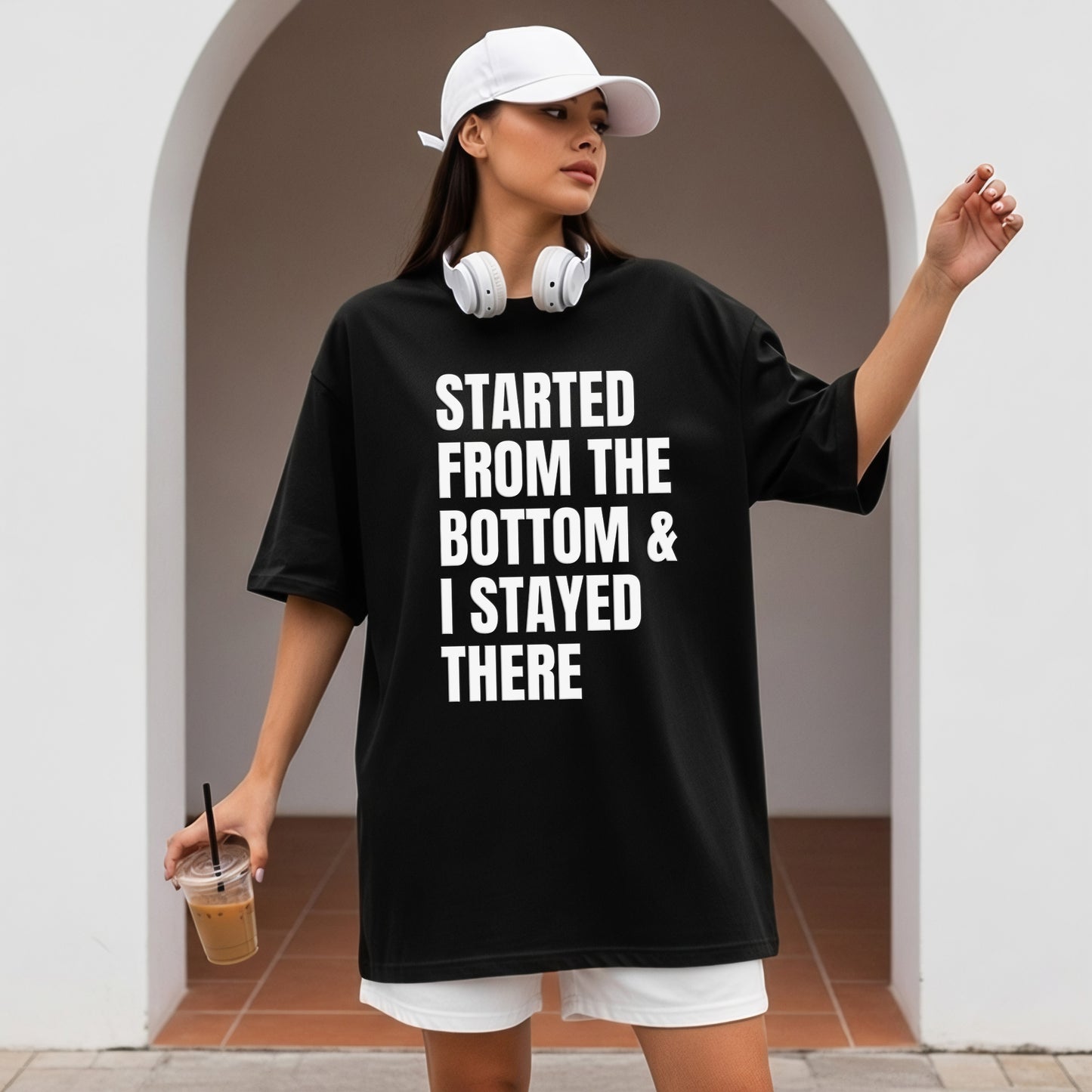 Stayed there | Drake tee