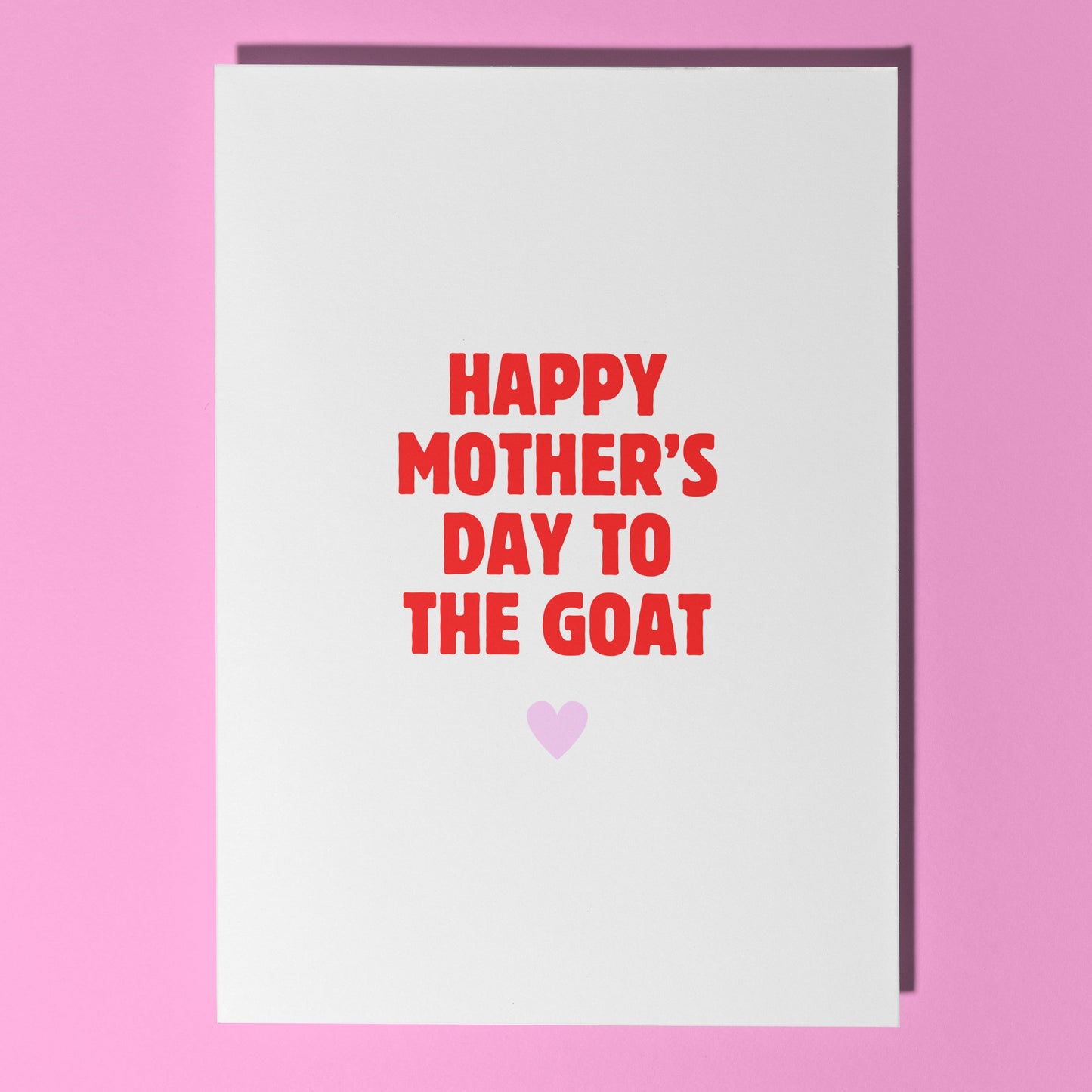To the goat card