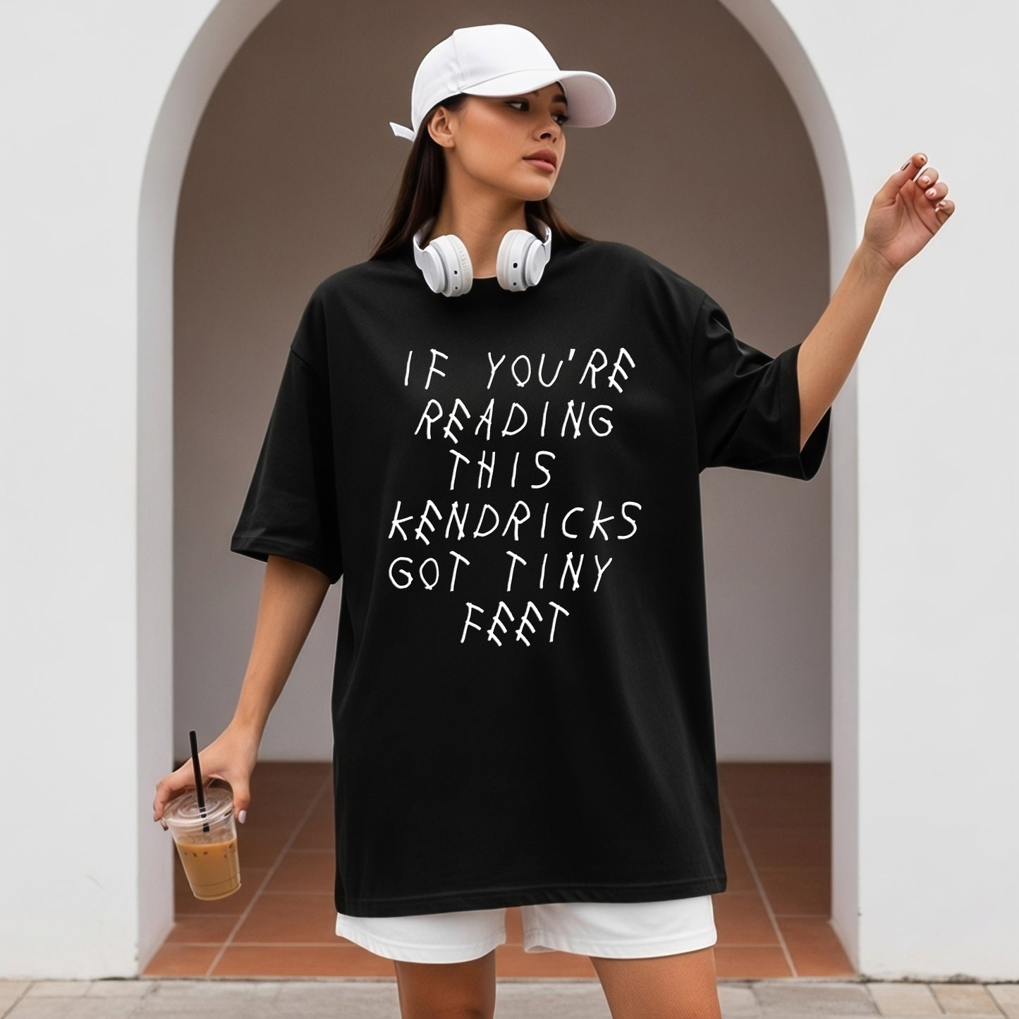 Tiny feet | Drake tee