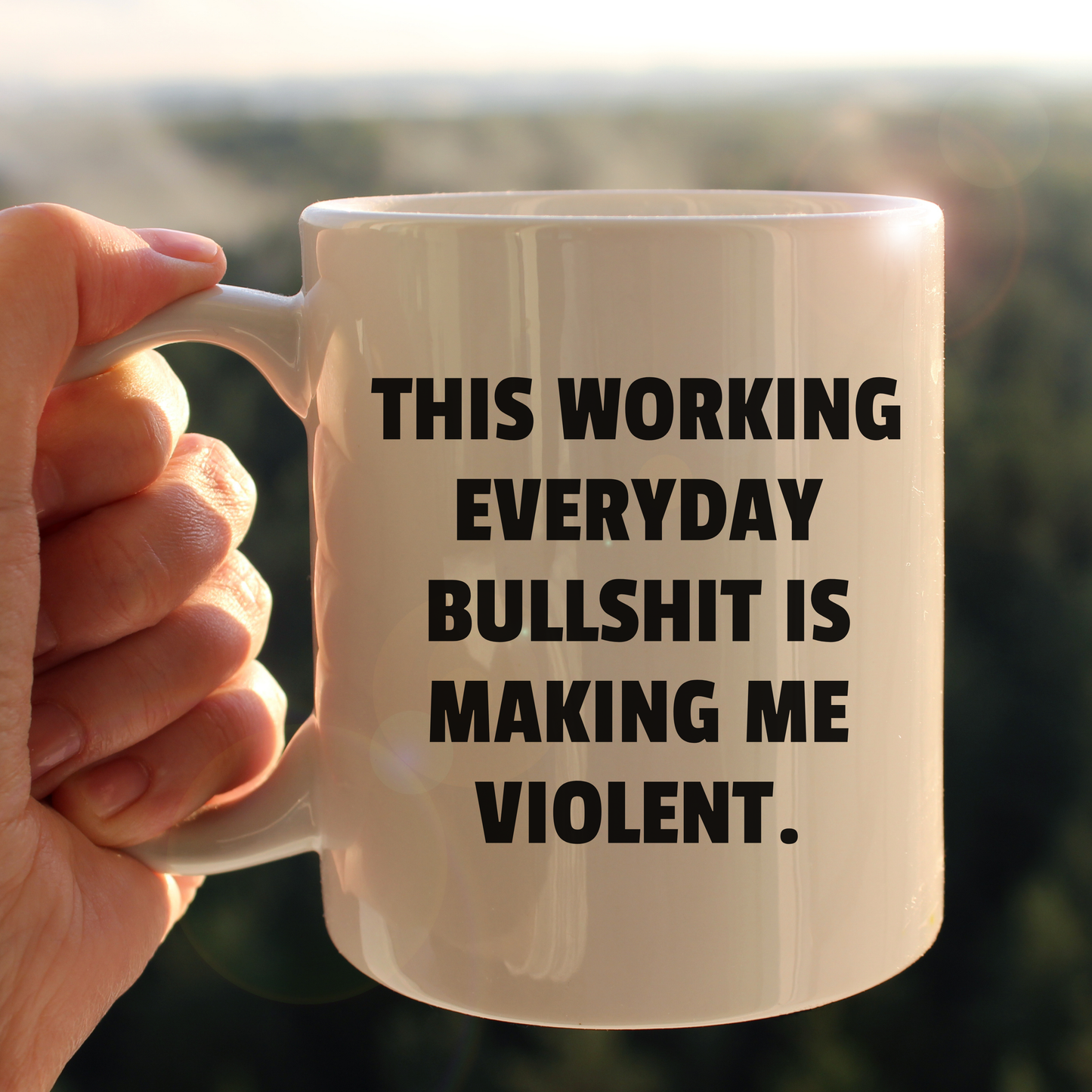 Making me violent mug