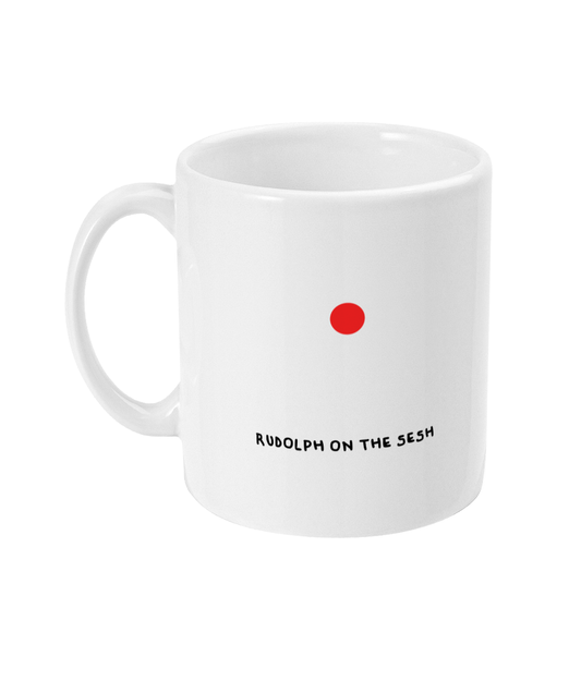Rudolph on the sesh mug