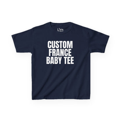Custom France Baby Tee