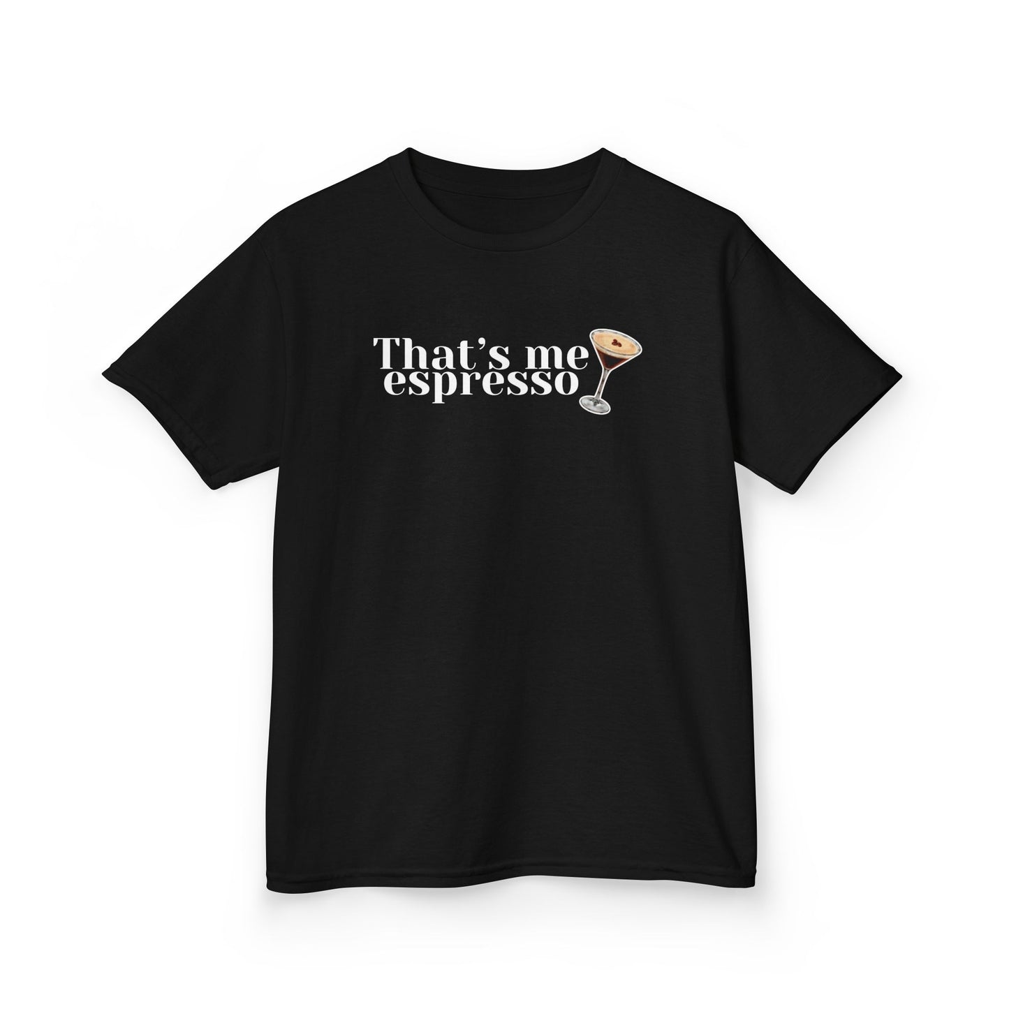 That's me espresso baby tee