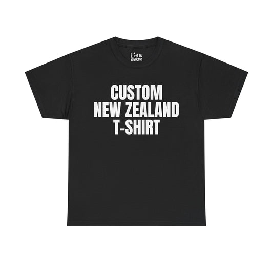 Custom New Zealand Unisex  Tee