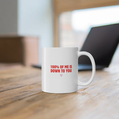 100% of me mug