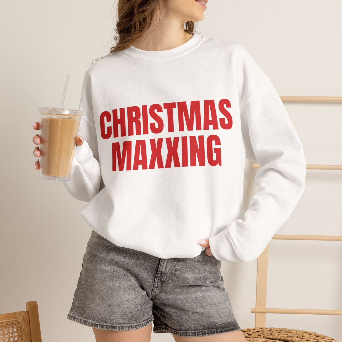 CHRISTMAS MAXXING Sweatshirt