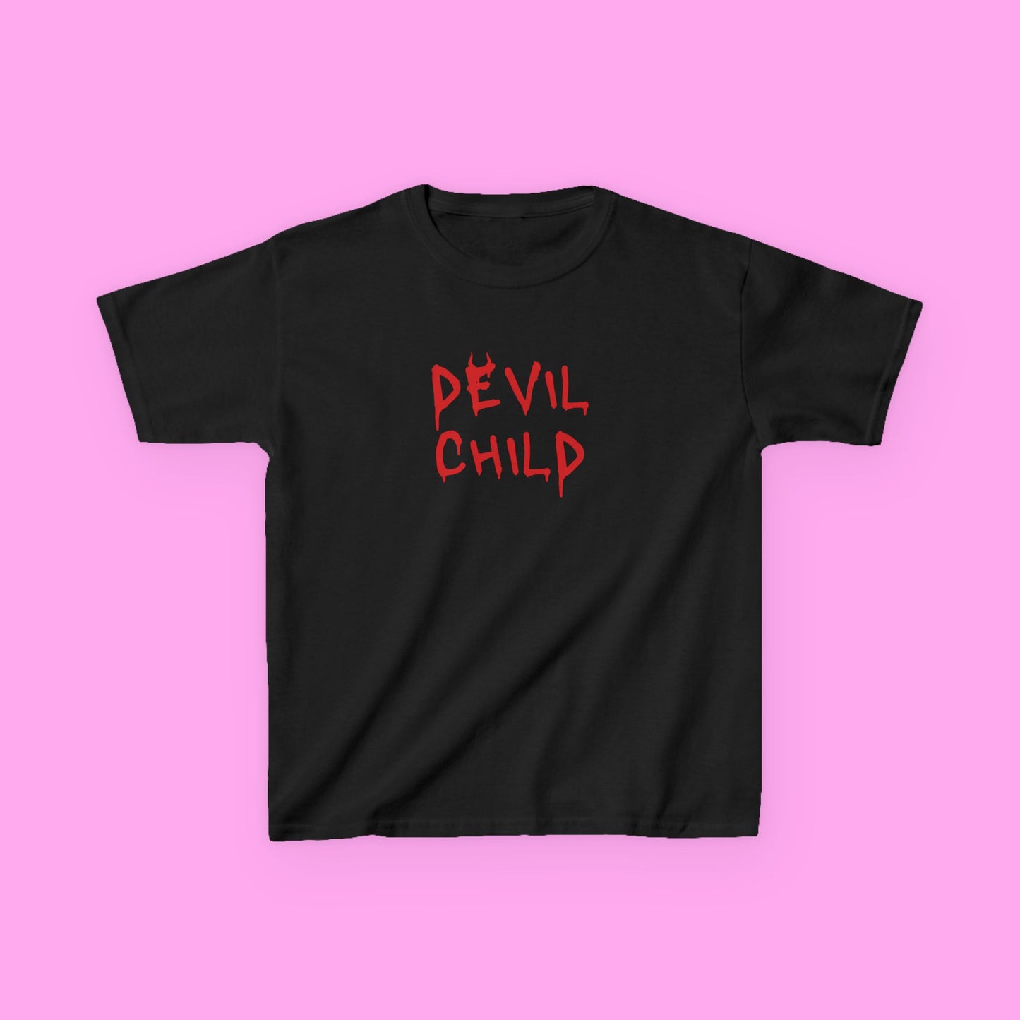 Devil child baby tee
