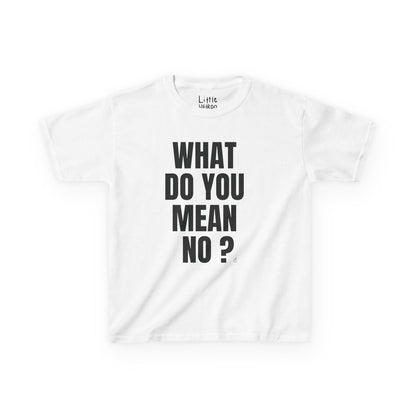 What Do You Mean No