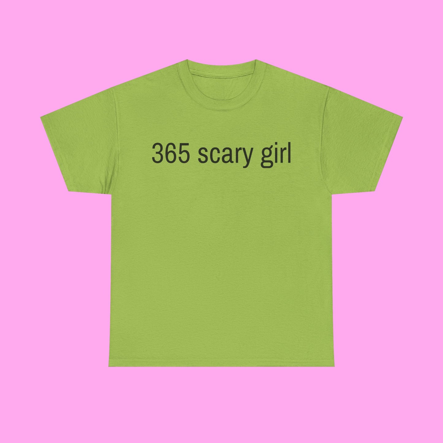 365 scary girl tee