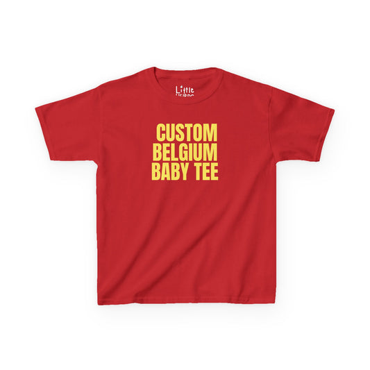 Custom Belgium Baby Tee