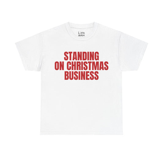 CHRISTMAS BUSINESS TEE