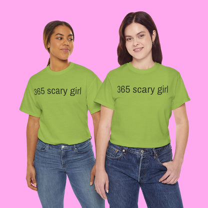 365 scary girl tee