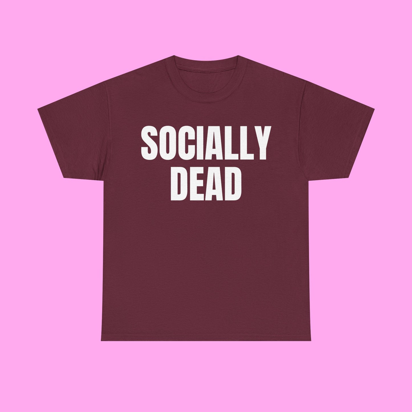 Socially dead tee