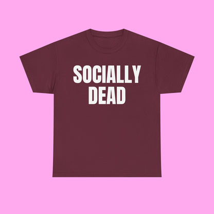 Socially dead tee