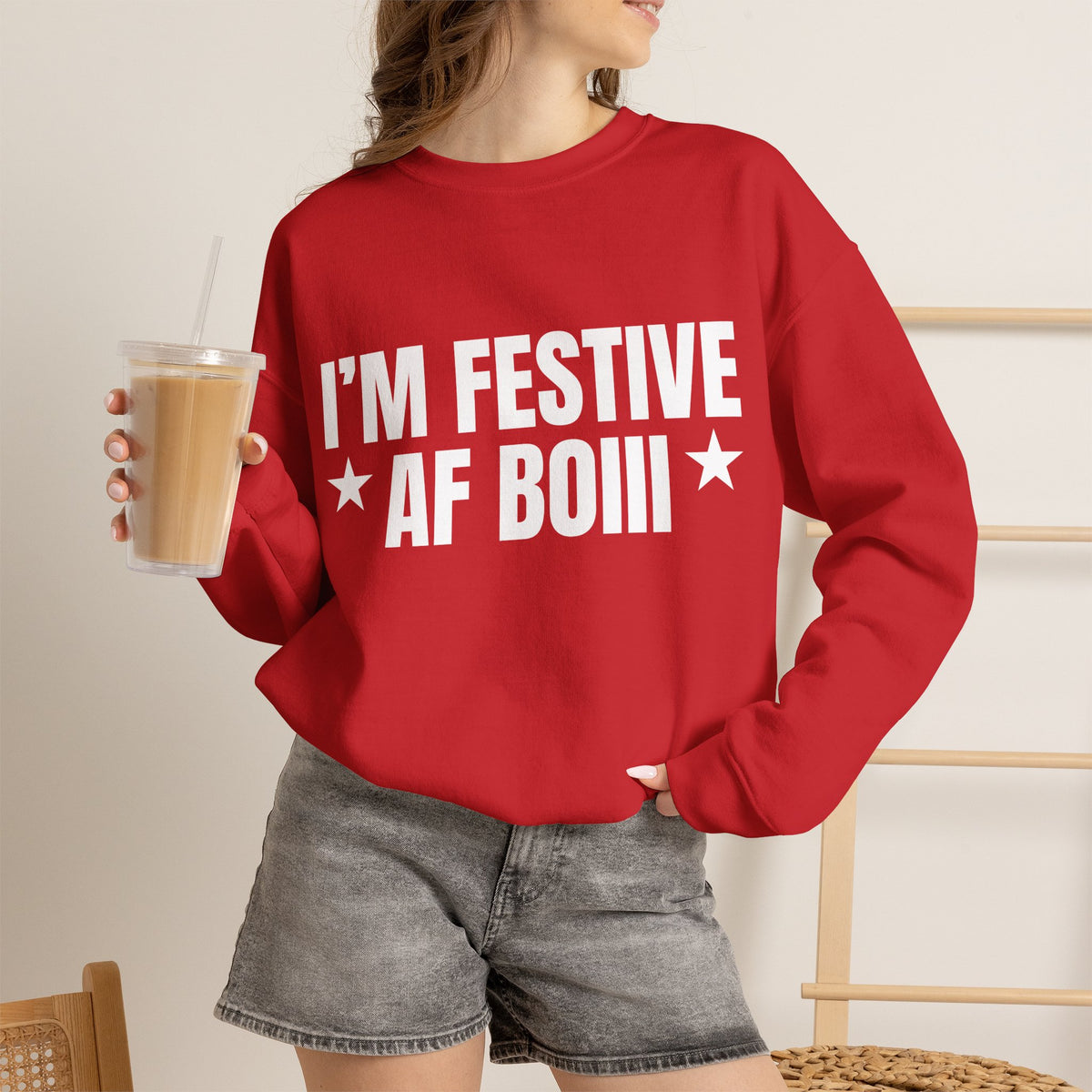 FESTIVE AF Sweatshirt