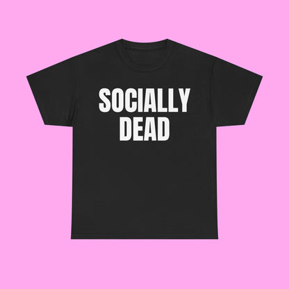 Socially dead tee