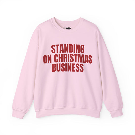CHRISTMAS BUSINESS SWEAT