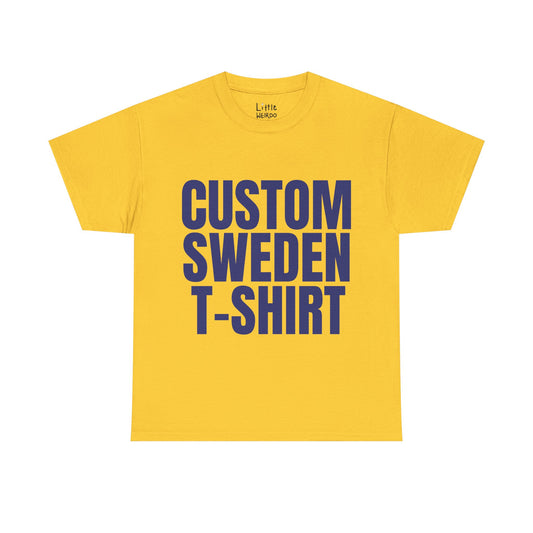 Custom Sweden Unisex Tee