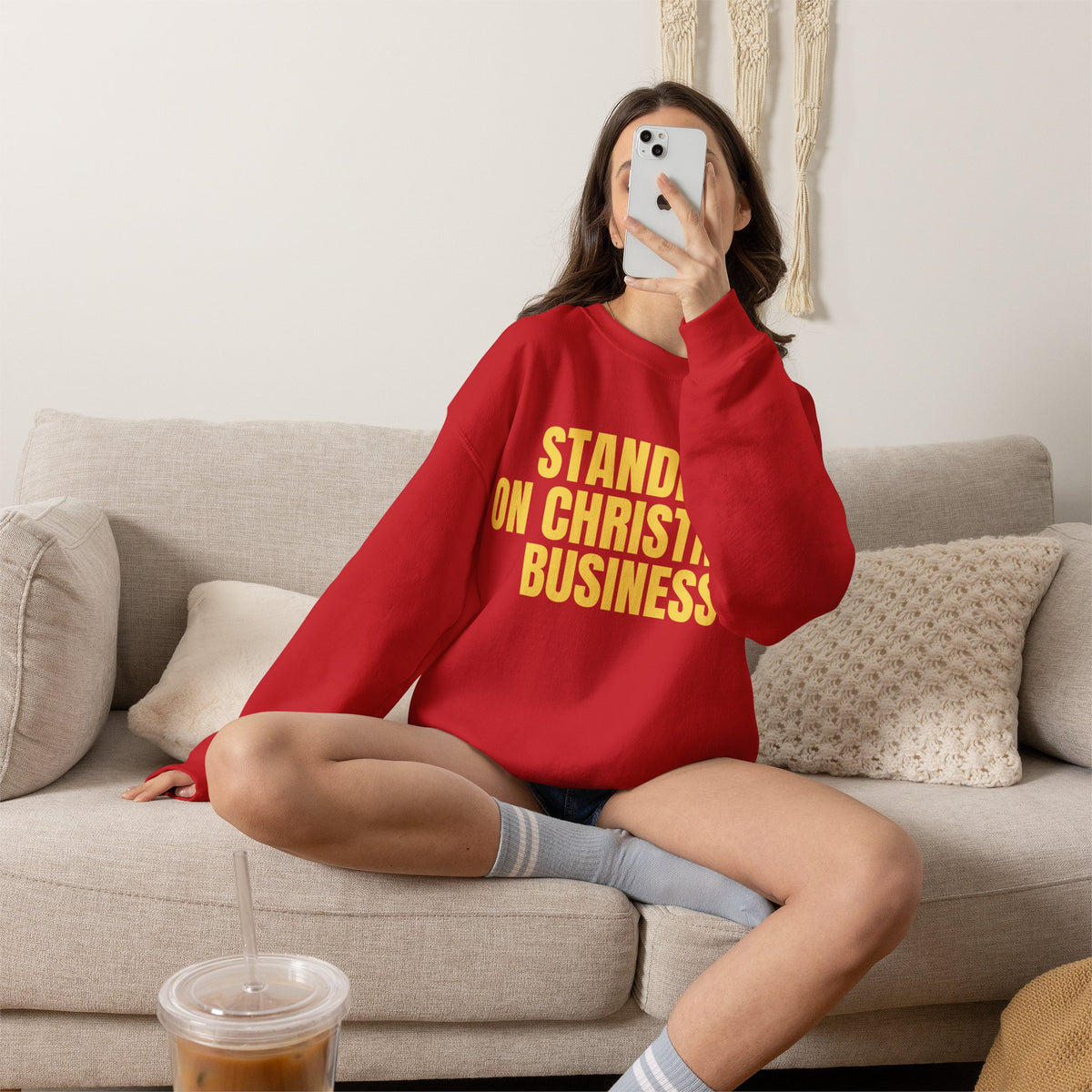 CHRISTMAS BUSINESS SWEAT