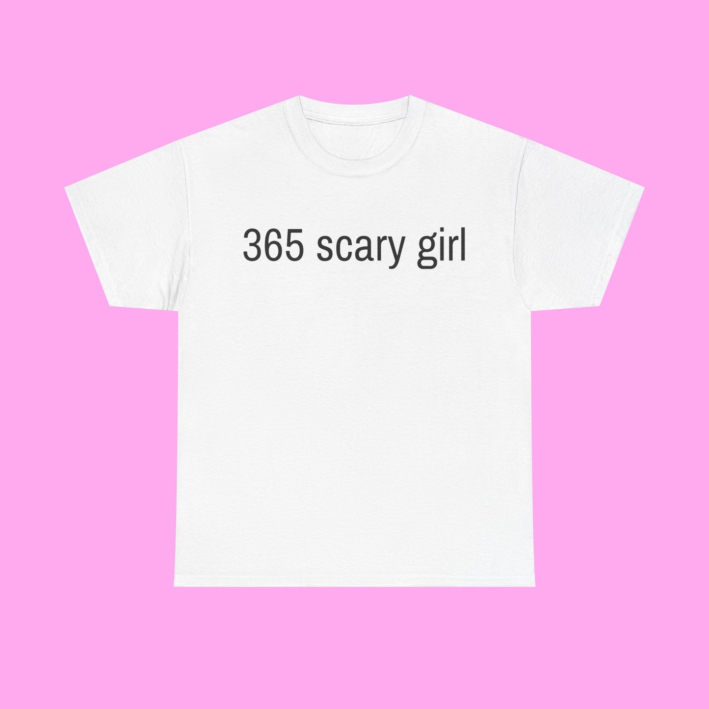 365 scary girl baby tee