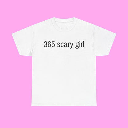 365 scary girl baby tee