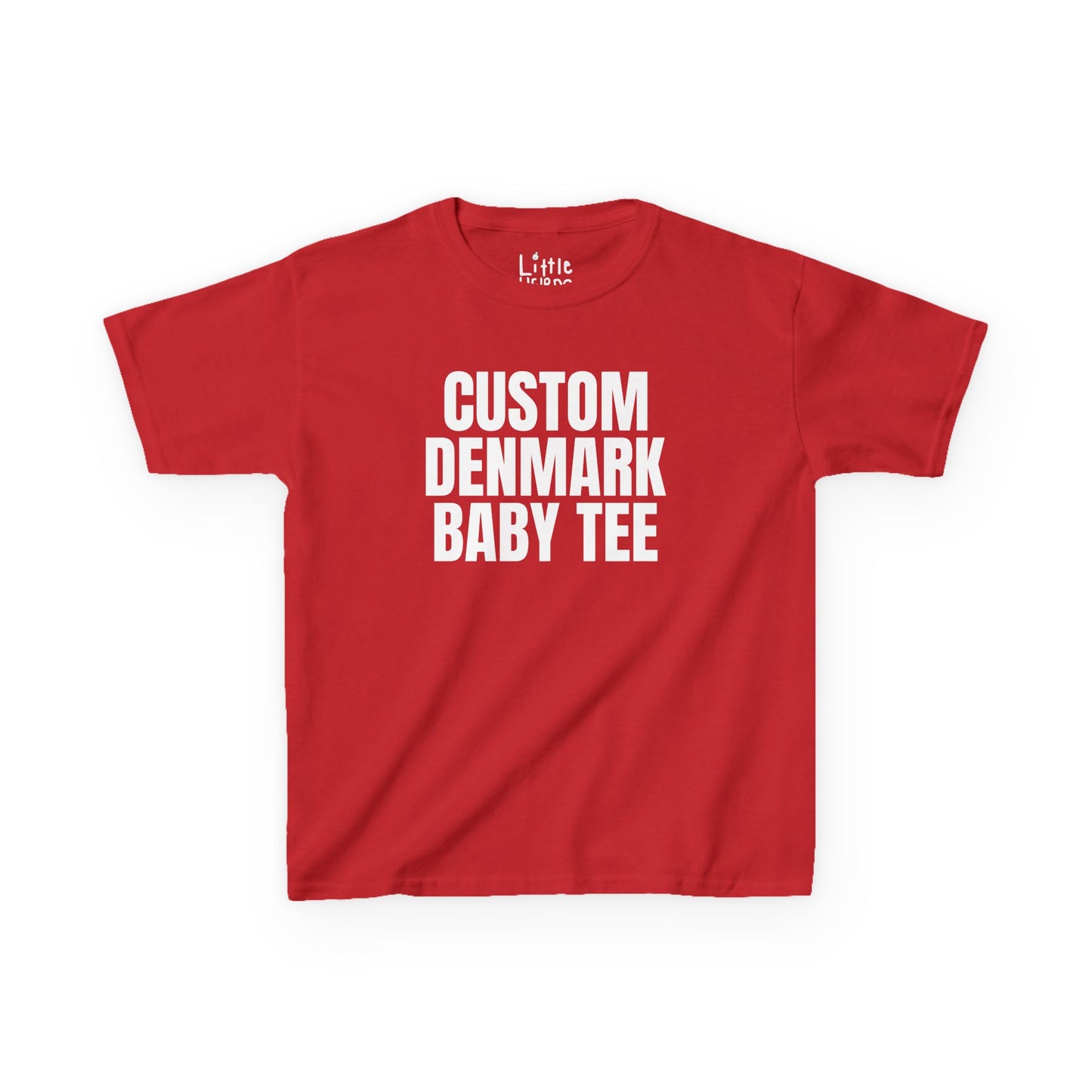 Custom Denmark Baby Tee
