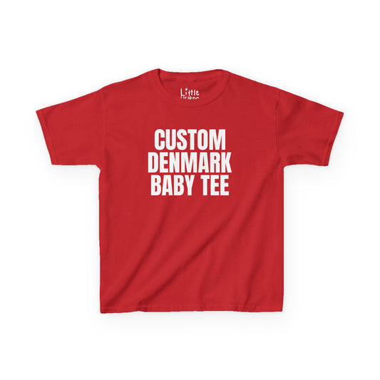 Custom Denmark Baby Tee