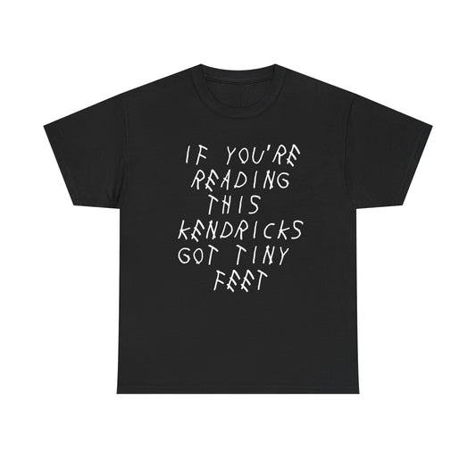Tiny feet | Drake tee