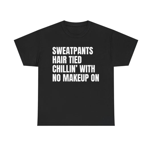 Sweatpants | Drake tee