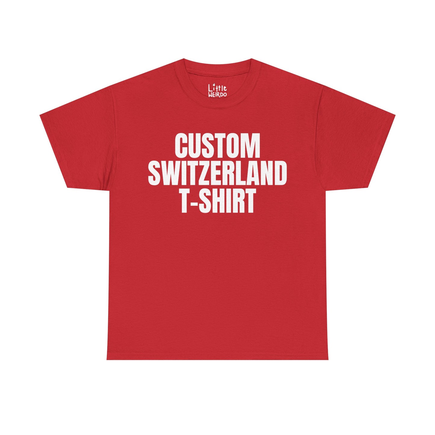 Custom Switzerland Unisex Tee