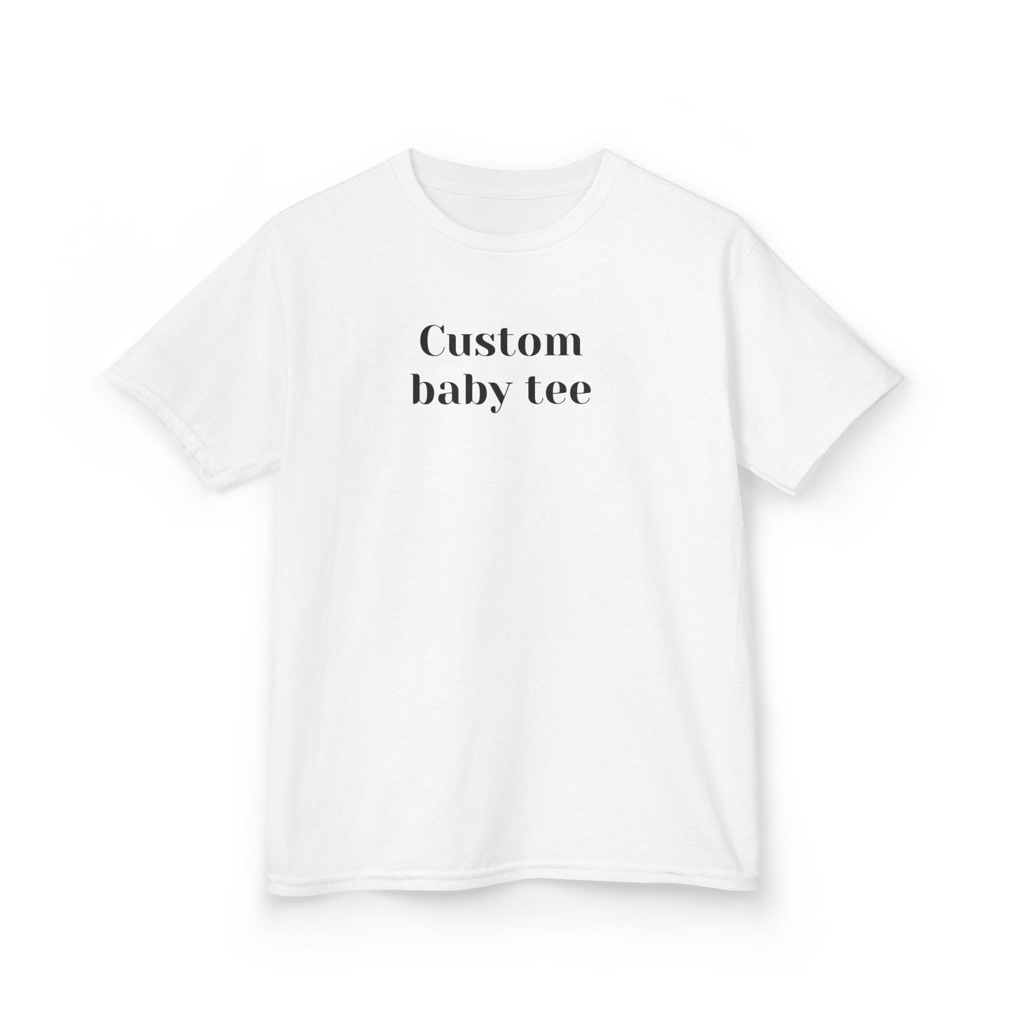 Personalised baby tee