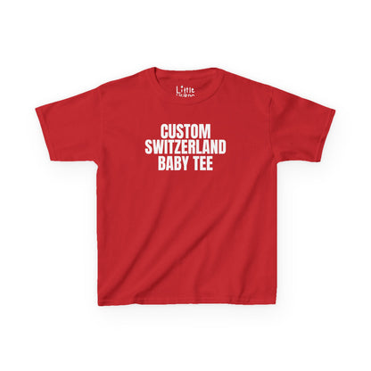 Custom Switzerland Baby Tee