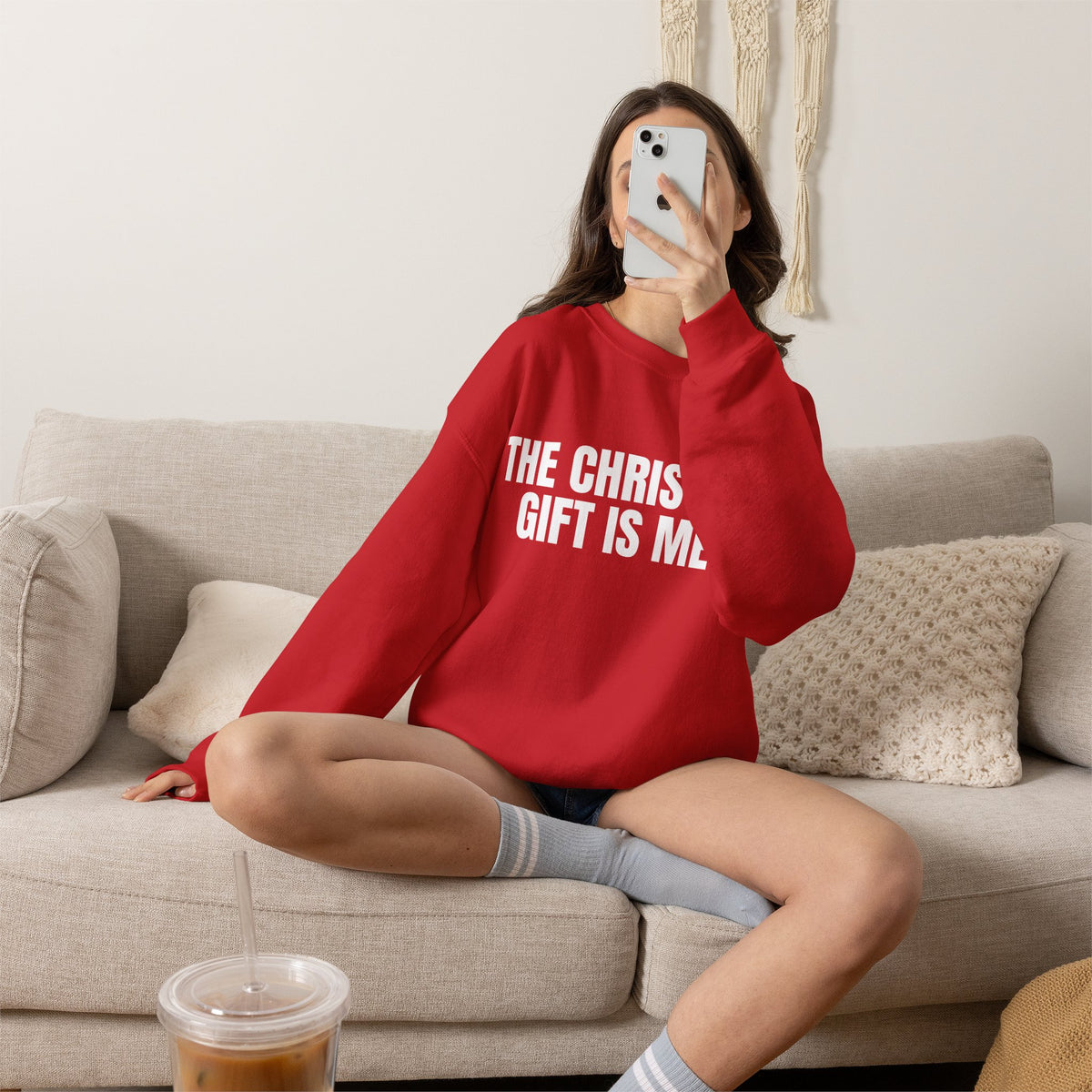 THE GIFT IS ME Sweatshirt