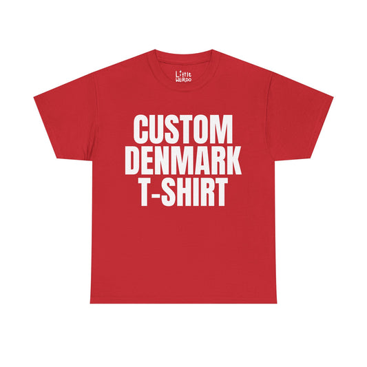 Custom Denmark Unisex Tee