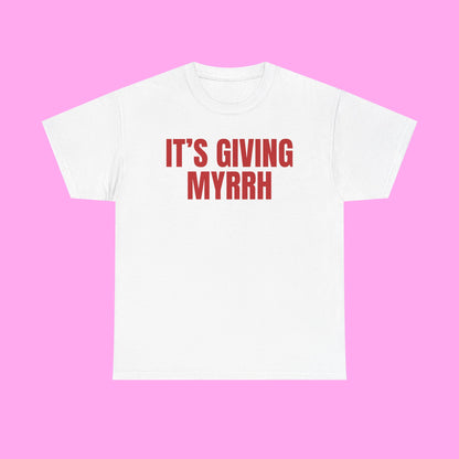It's Giving Myrrh