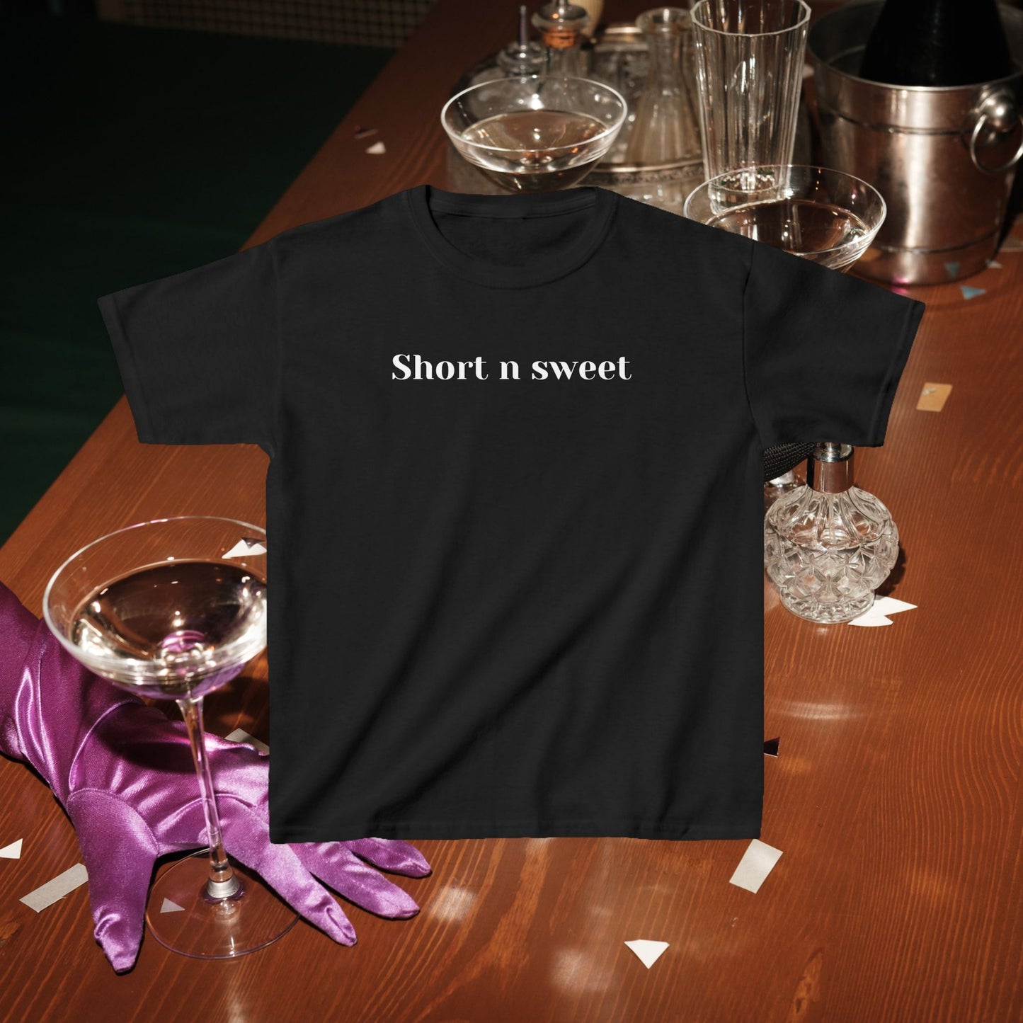 Short n sweet baby tee