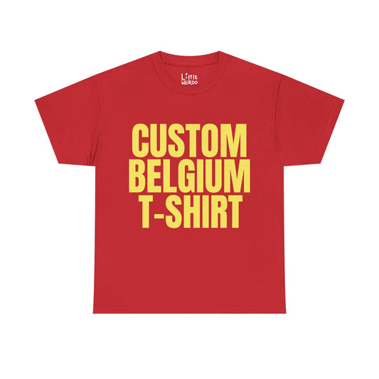 Custom Belgium Unisex  Tee