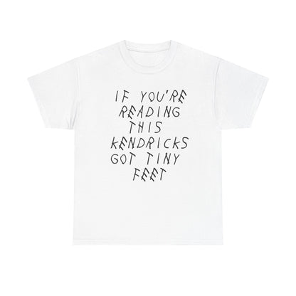 Tiny feet | Drake tee