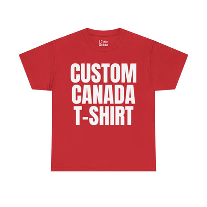 Custom Canada Unisex Tee