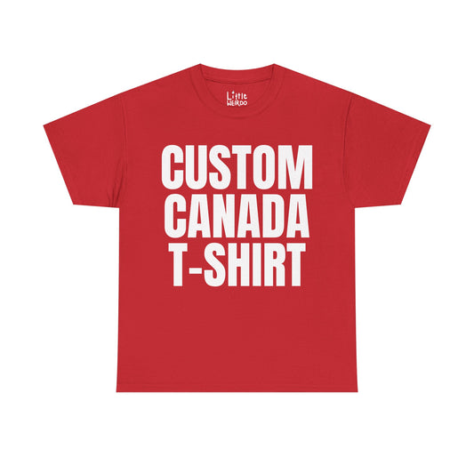 Custom Canada Unisex Tee