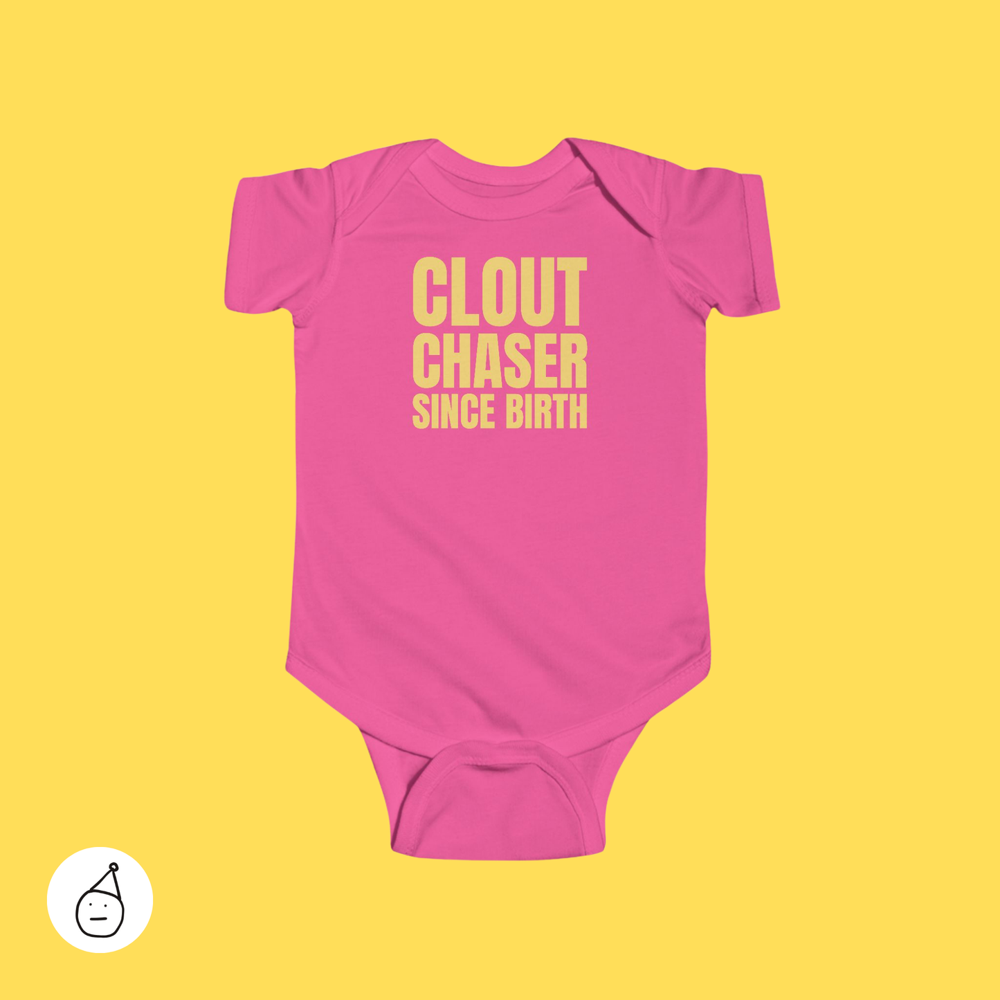 Clout chaser baby grow