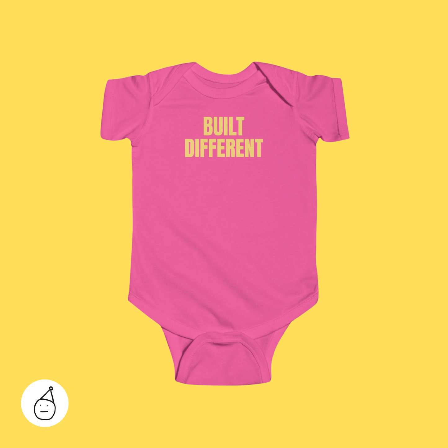 Built different baby grow