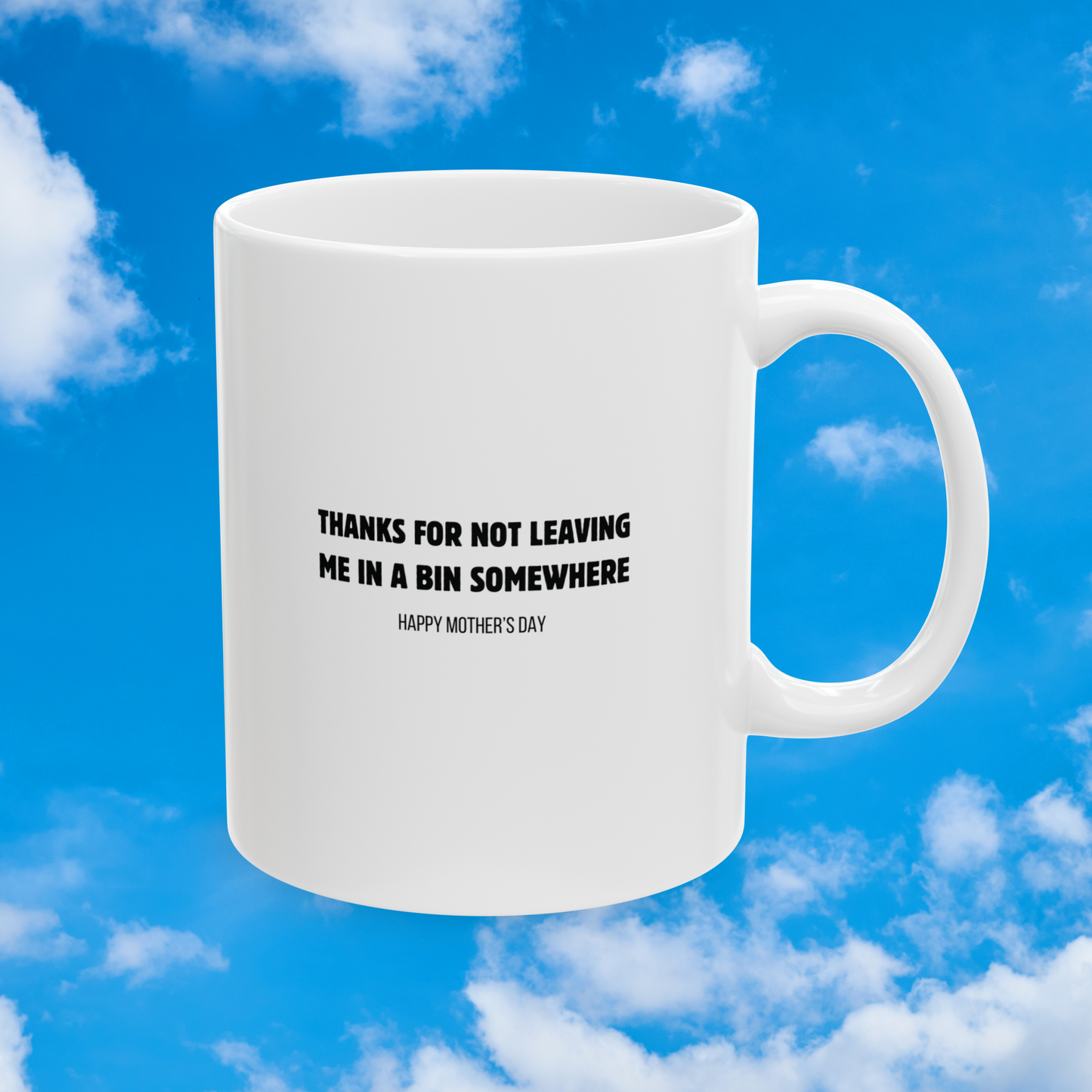 In a bin mug