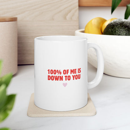 100% of me mug