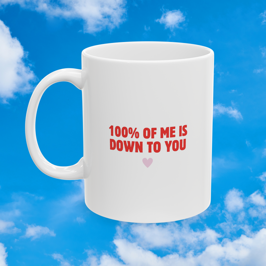 100% of me mug