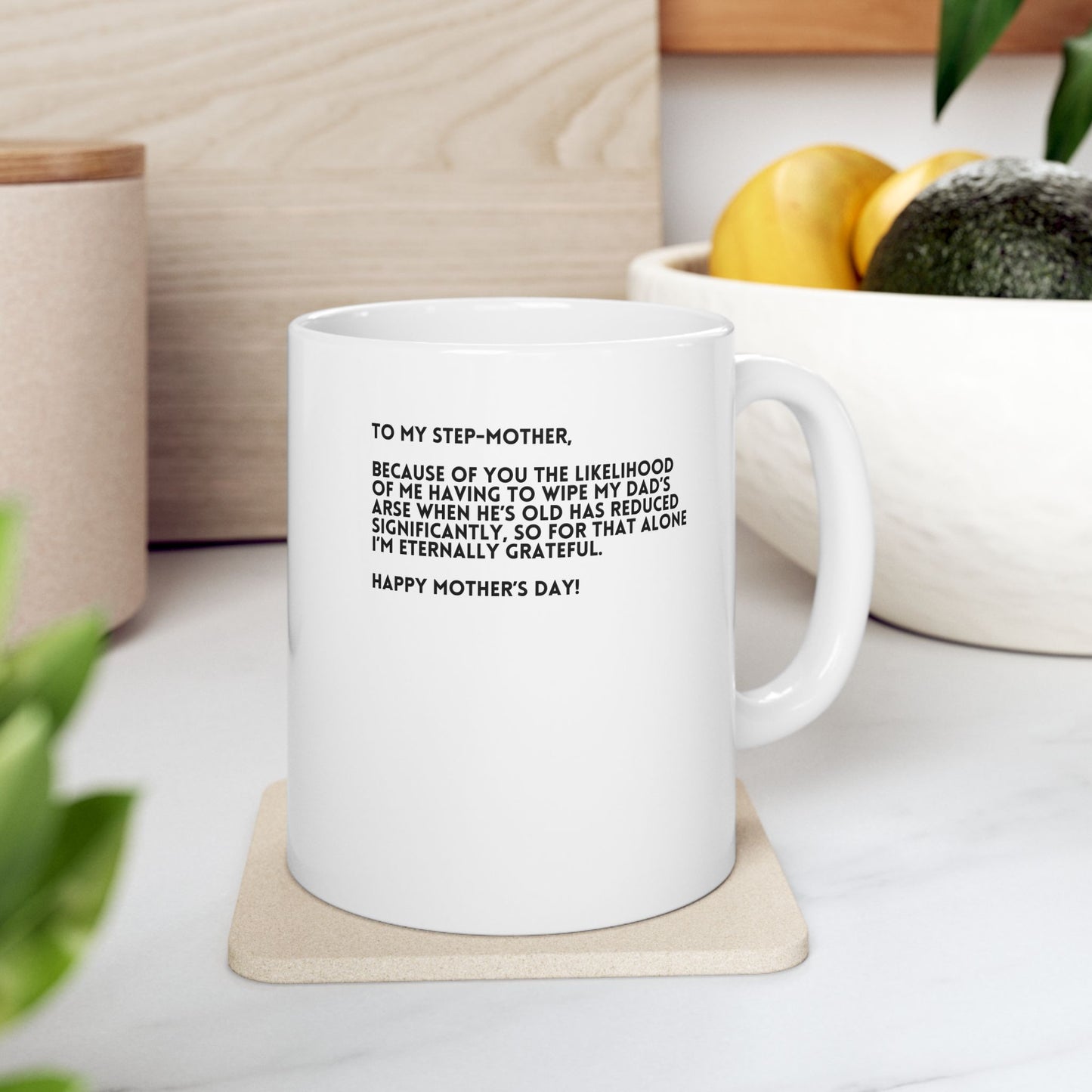Dad's arse mug