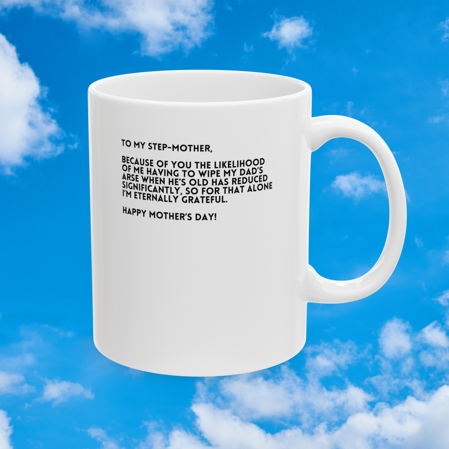 Dad's arse mug